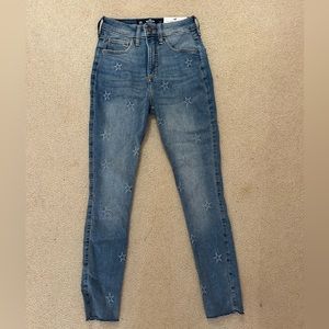 Cropped Star Jeans